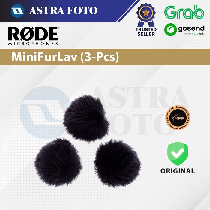 Rode MiniFurLav - Lavalier Wind Shield (3-Pcs)