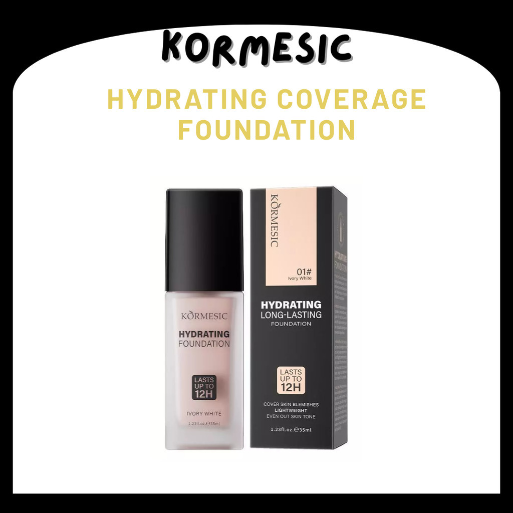 Kormesic Hydarating Long Lasting Foundation 35ml/Alas Bedak