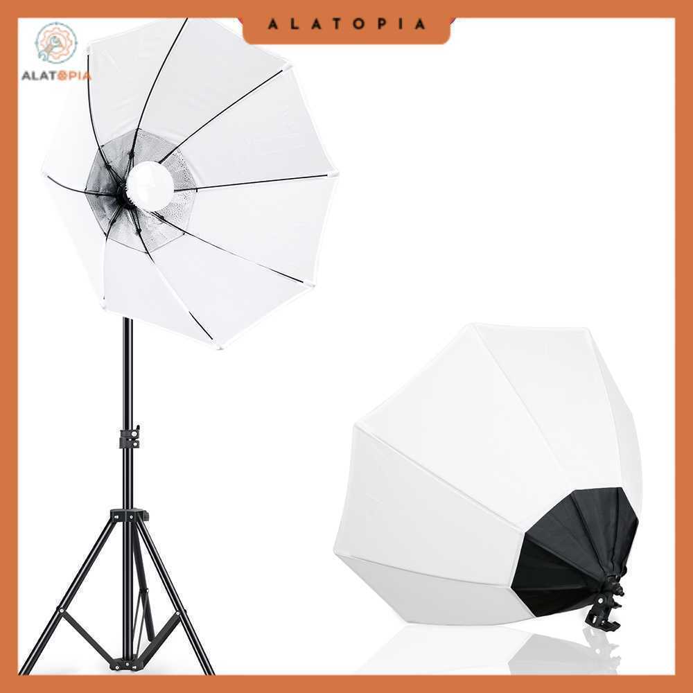 TaffSTUDIO Payung Softbox Lighting Octagon Single Socket 70cm E27 - SL57
