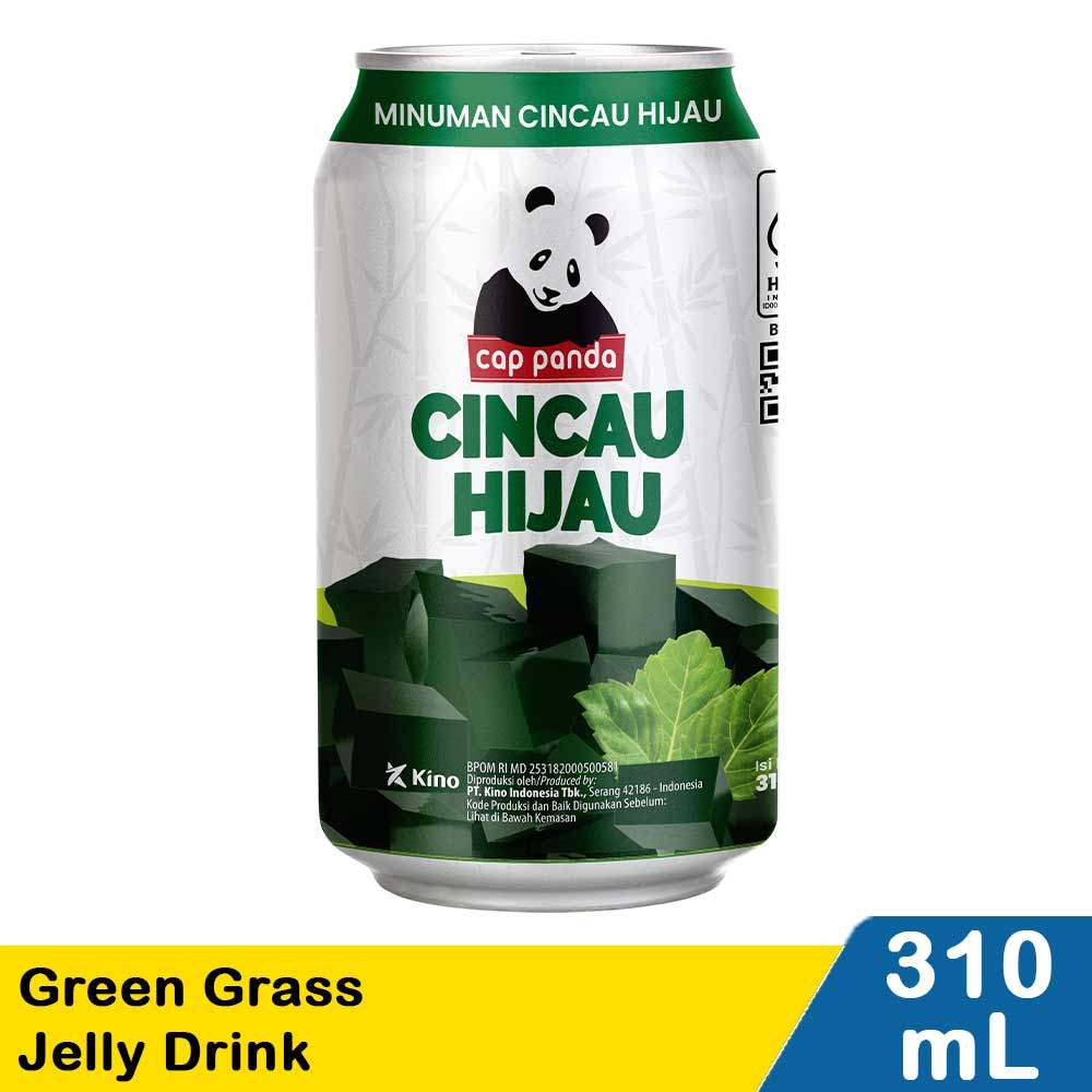 PANDA GREEN GRASS JELLY DRINK  310mL