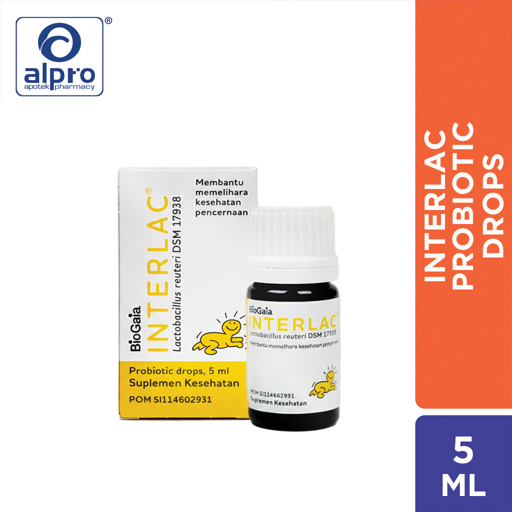 Interlac Probiotic Drops 5 Ml