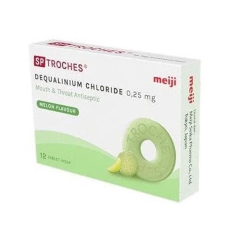 SP Troches Meiji 12 Tablet Melon