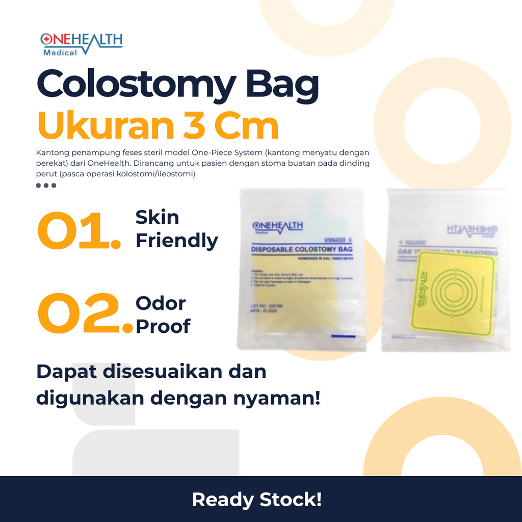 COLOSTOMY BAG 3CM OH