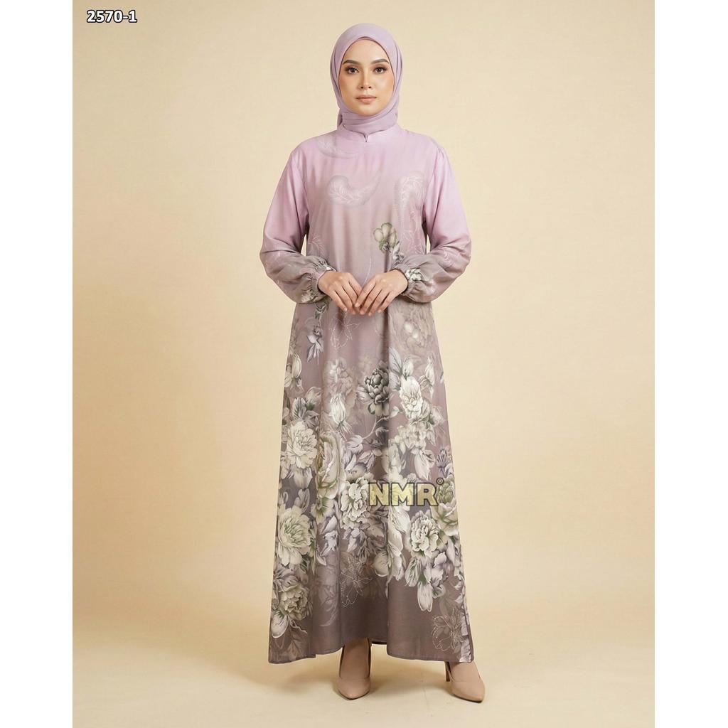 NMR Gamis Viscose Rayon Print Vol 2570
