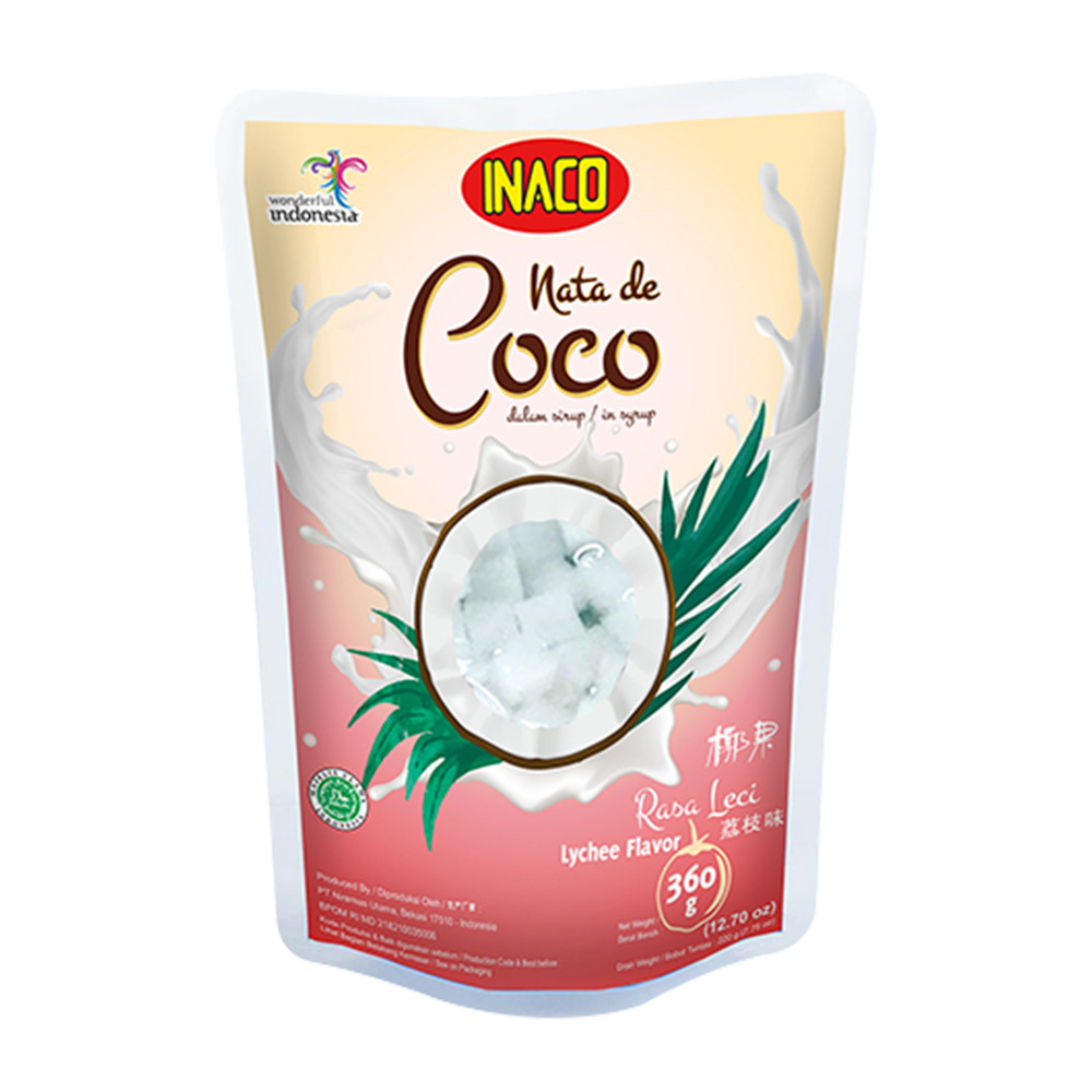 INACO NATA DE COCO LYCHEE 360GR