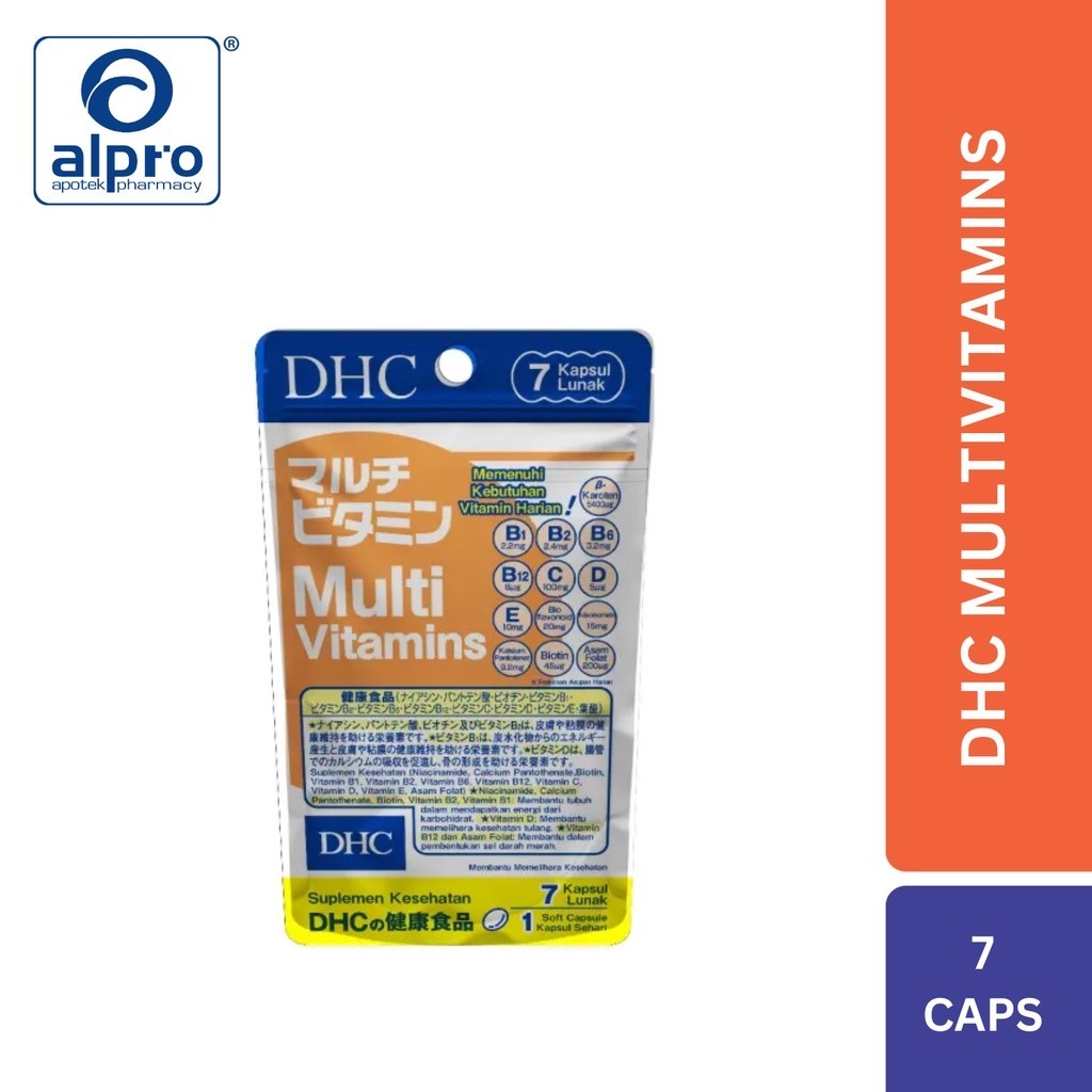 DHC Multivitamins Isi 7 Kapsul