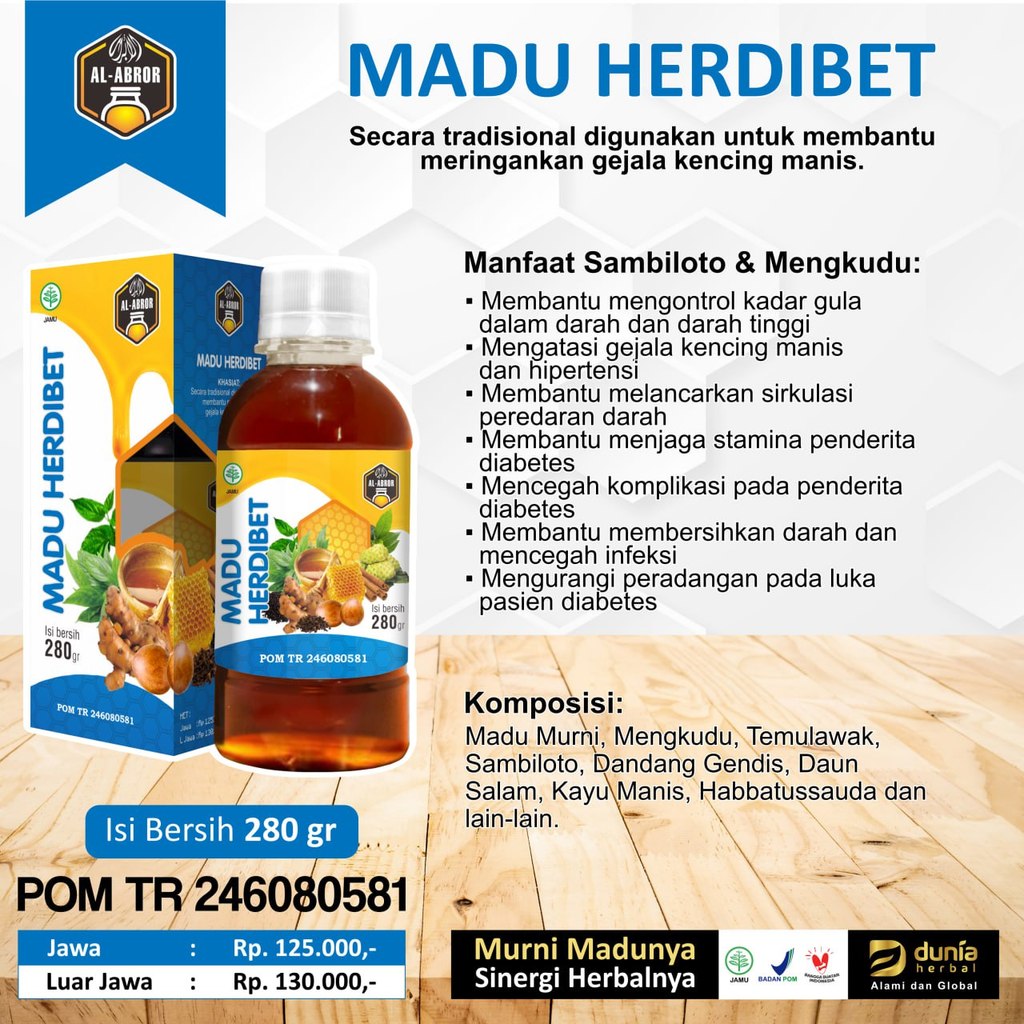 Madu Herdibet Solusi Kencing Manis