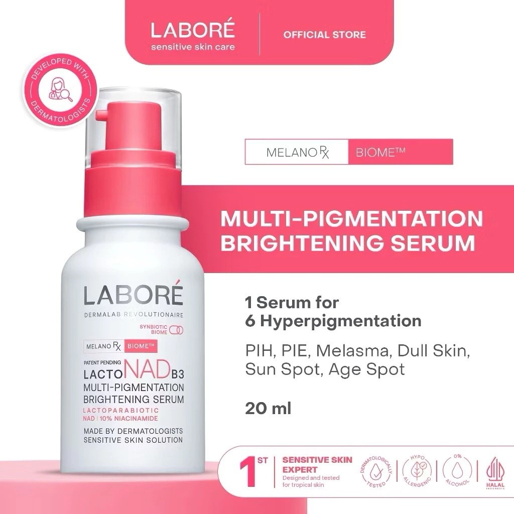 LABORE Lacto NAD B3 Multi-Pigmentation Brightening Serum
