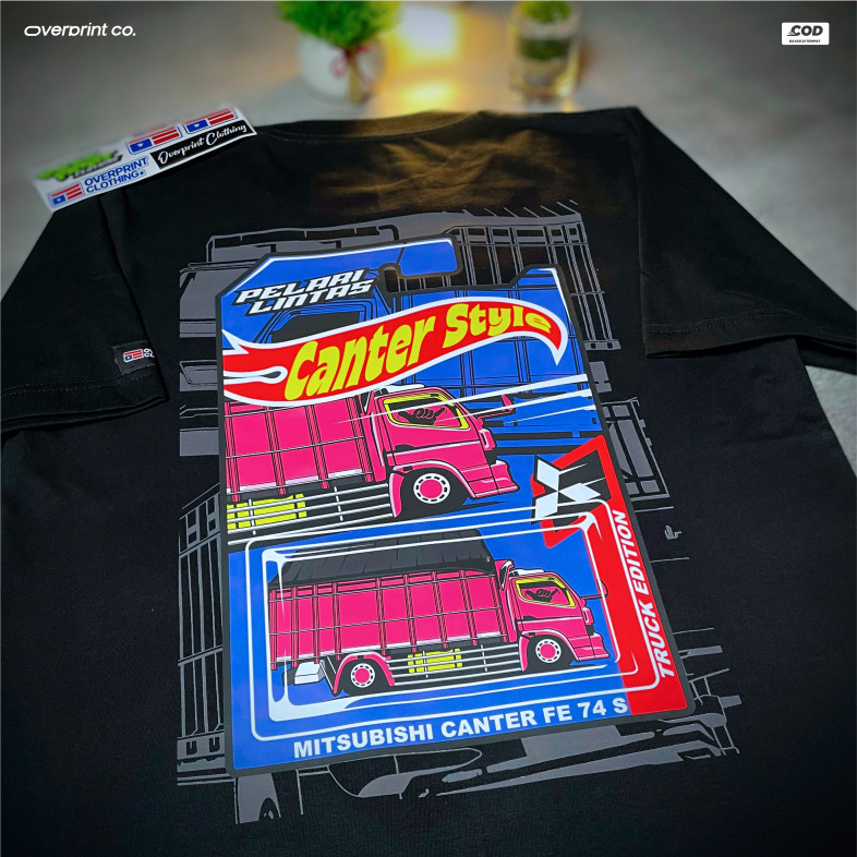 KAOS TRUK CANTER STYLE HOT WHEELS | COD