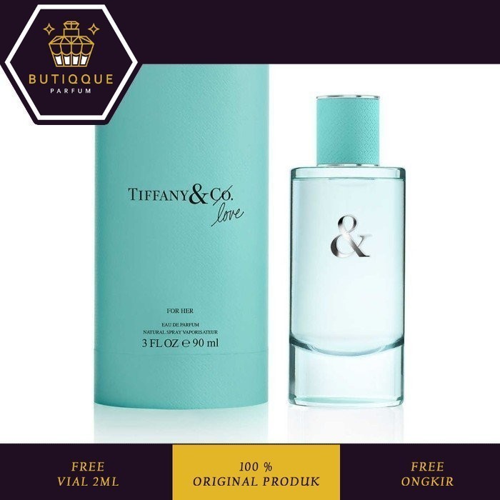 Tiffany & Co Love for Her EDP 90ml  Box Segel + Batchcode