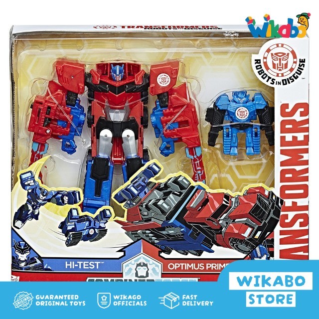 Transformers HI-TEST and OPTIMUS PRIME Combinerforce