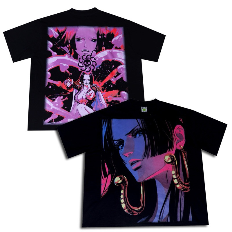 COD T-shirt Boa Hancock Onepiece - Oversized Black solid edition