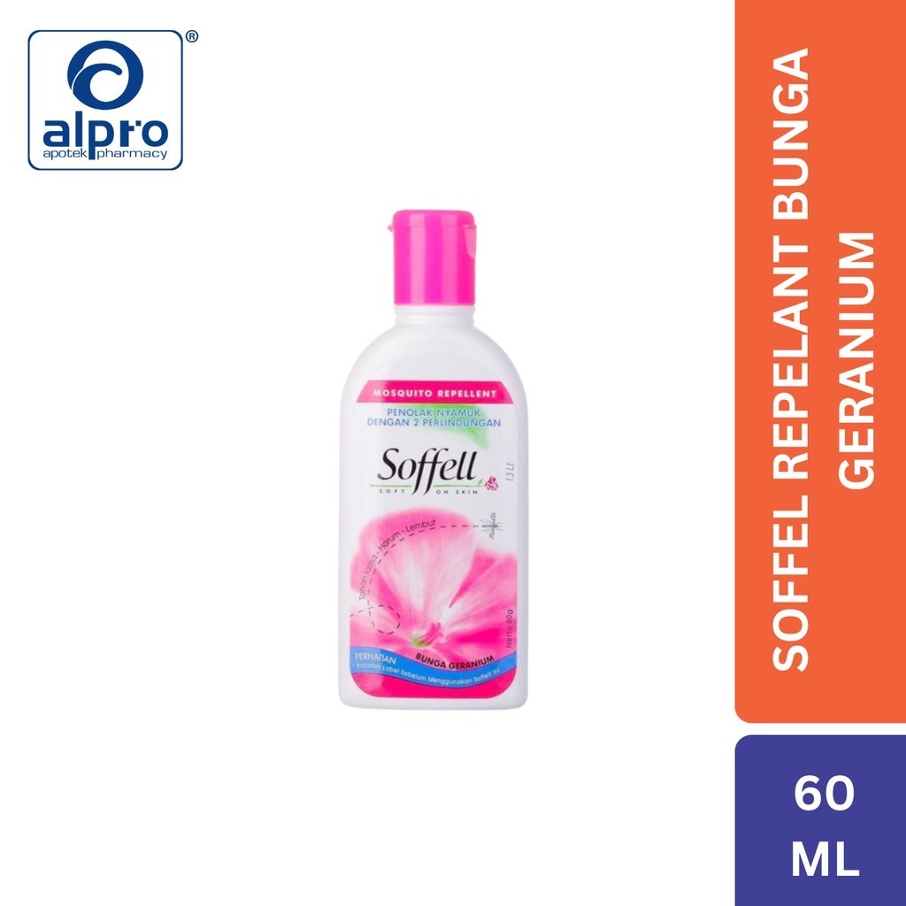 Soffel Repelant Bunga Geranium 60g