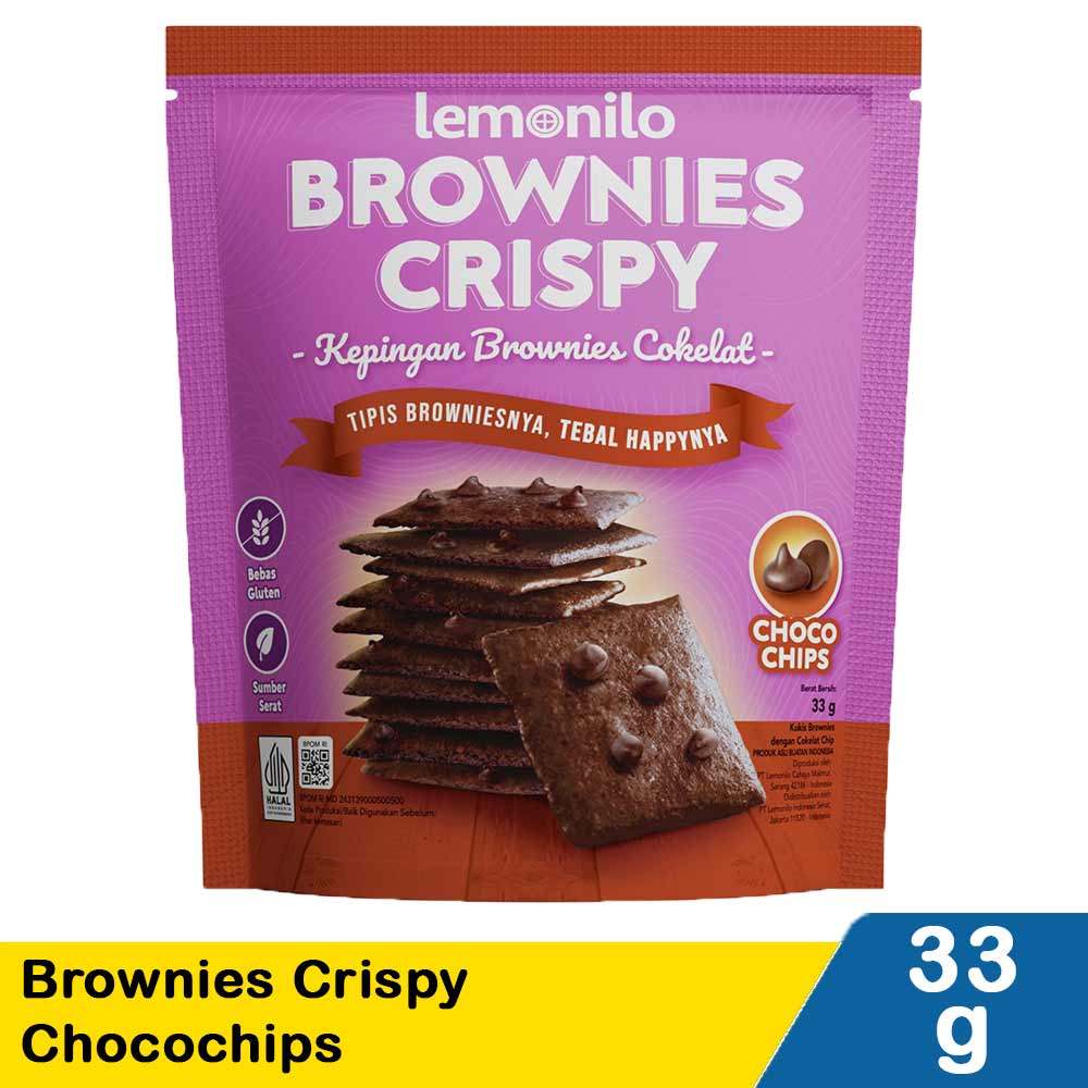 Lemonilo Brownies Crispy Chocochips 33G
