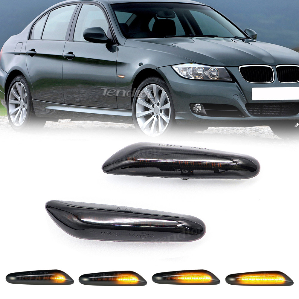 LED Turn Signal Light Side Marker Incator Lamp For BMW E60 E61 E87 E90 E91 E92 E93 E81 E82 E88 E46 X3 E83 X1 E84