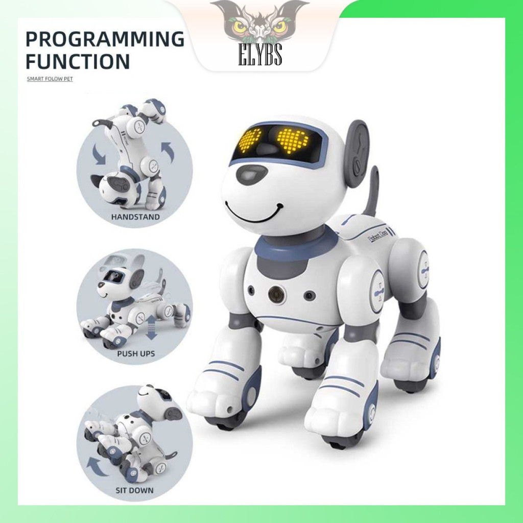 Mainan Robot Anjing Pintar Talking Dancing Handstand with Remote