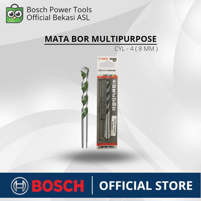 MATA BOR CYL-4 - 8 mm / MULTIPURPOSE DRILL BITS