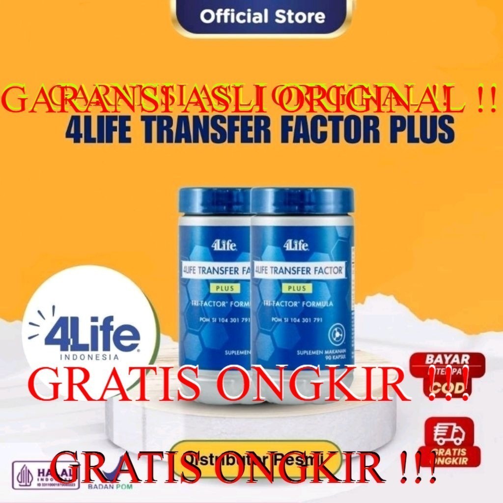 4life transfer factor plus tf factor tri formula isi 90 kapsul MUMPUNI