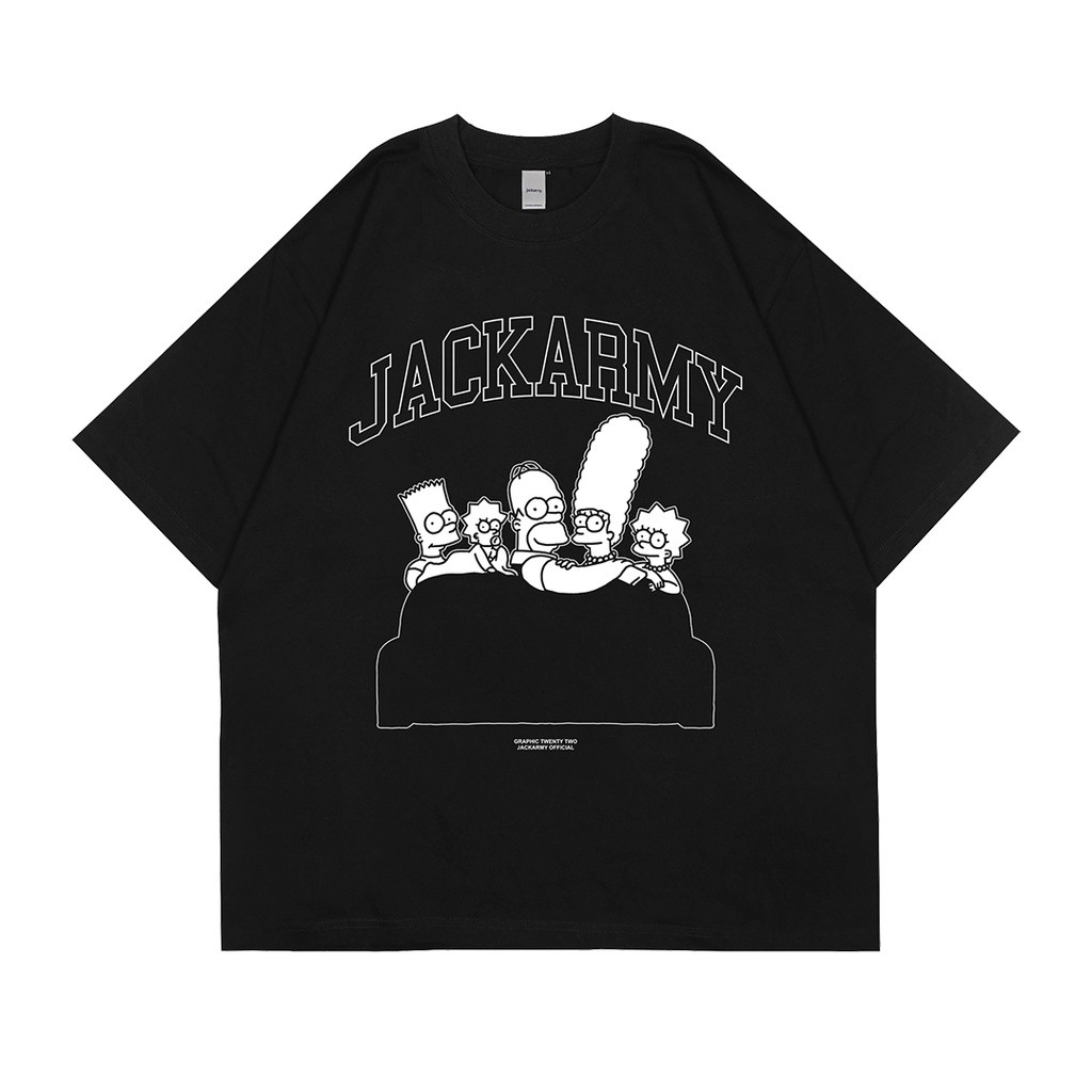 Jackarmy - Tshirt Oversized The Simps