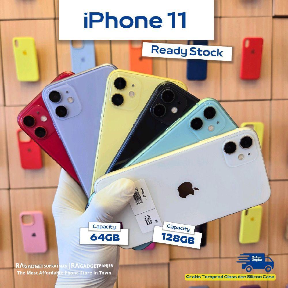 iPhone 11 128gb Second Original Fullset Mulus Like New