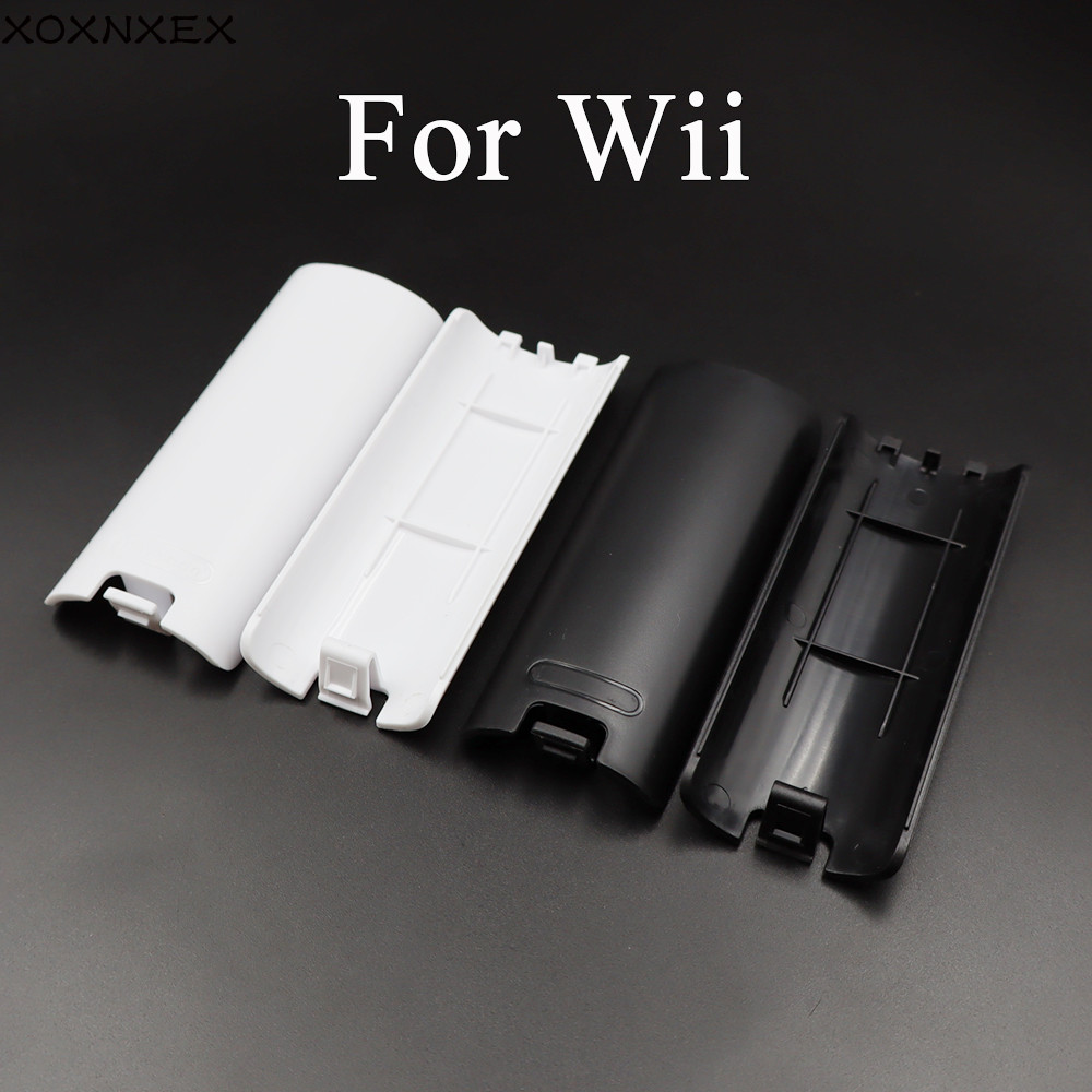 5PCS White Black Battery Back Cover Shell Case for Wii Remote Controller