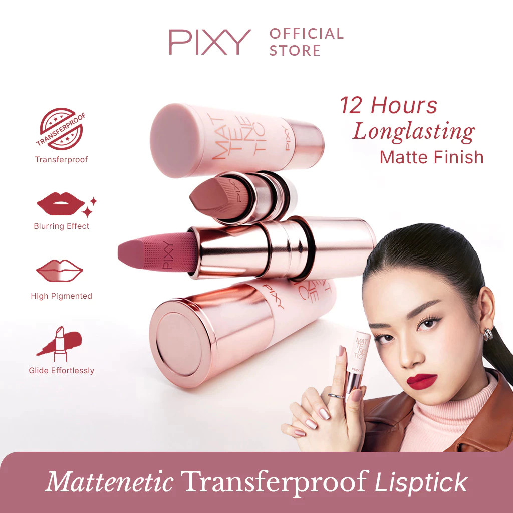 PIXY Mattenetic Transferproof Lipstick