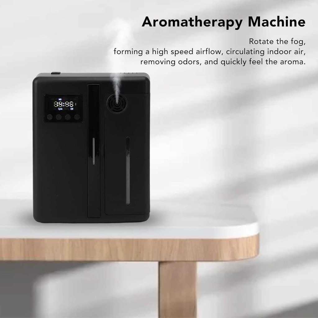 KUFOO Diffuser Essential Oil Aromatherapy Bluetooth LCD Display 200ml - AF-05