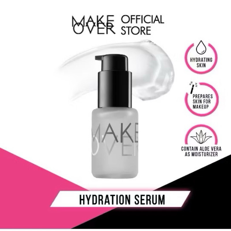 MAKE OVER HYDRATION SERUM 33 ML - HYDRATING MAKEUP PRIMER