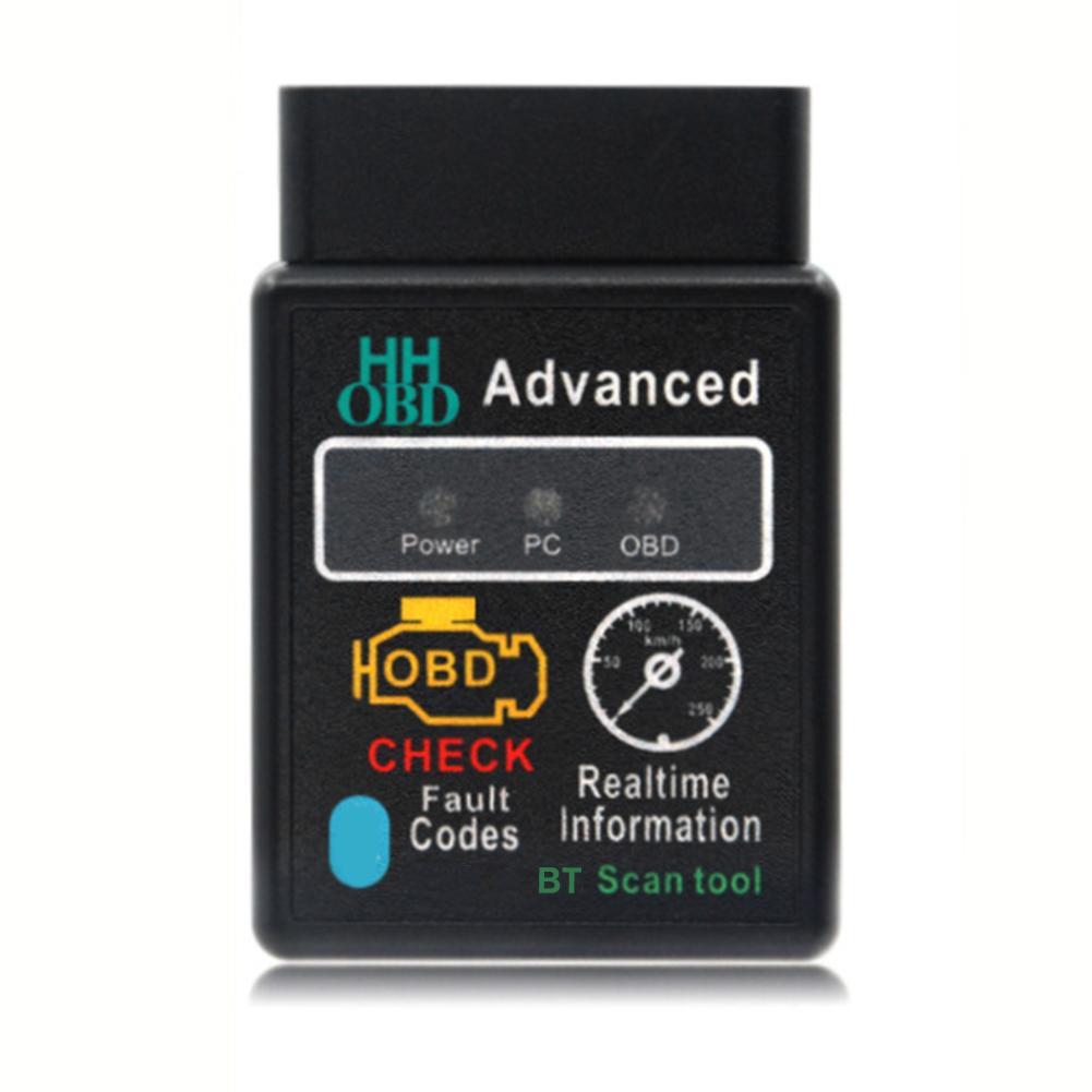 Bluetooth-Compatible Car OBD2 Scanner Elm327 V1.5 Code Reader OBDII Diagnostic Tool Diagnosis Scanner for Android IOS Windo D5T4