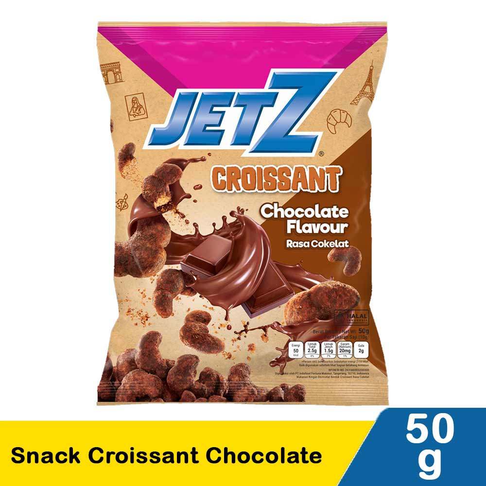 JETZ SNACK CROISSANT CHOCOLATE 50g