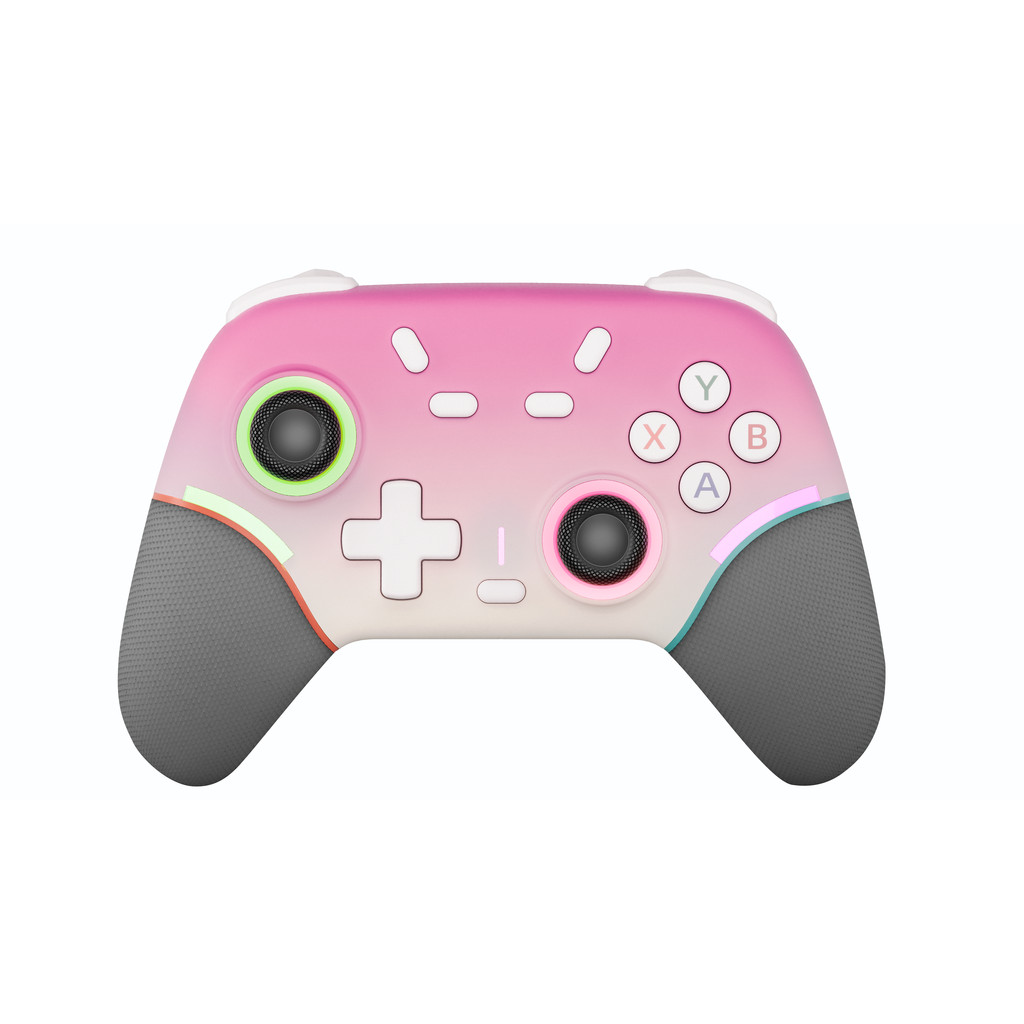 Multi-Platform Gamepad X9 For Switch 2/Switch/PC/PS3/PS2,Game Controller with Vibration,RGB Lighting Effect,Dual Back Keys&Macro