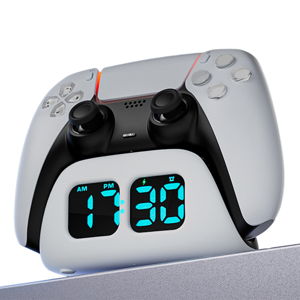 Controller Charging Stand Game Accessories Controller Charging Clock Base for PS 5 Accessories Kits