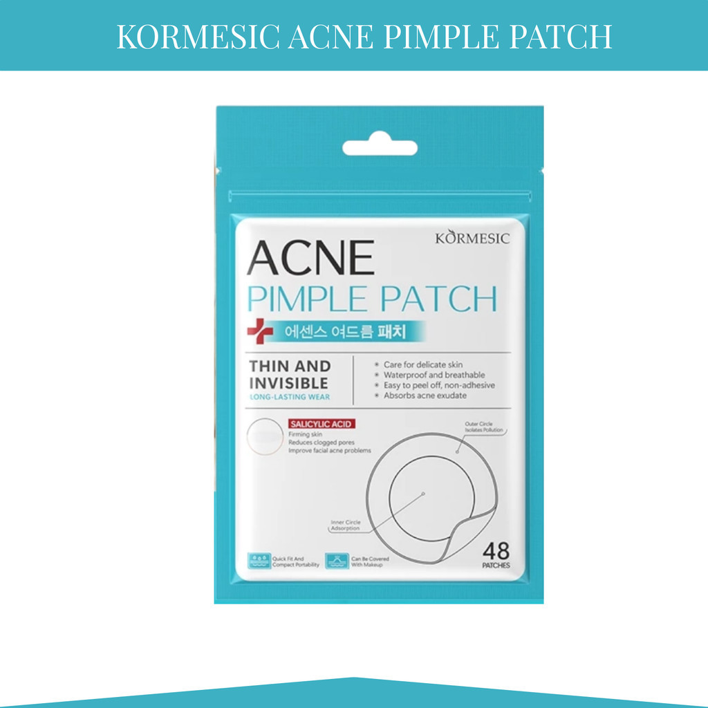 Kormesic Invisible Serum Acne Patch 48patch/Sticker Jerawat