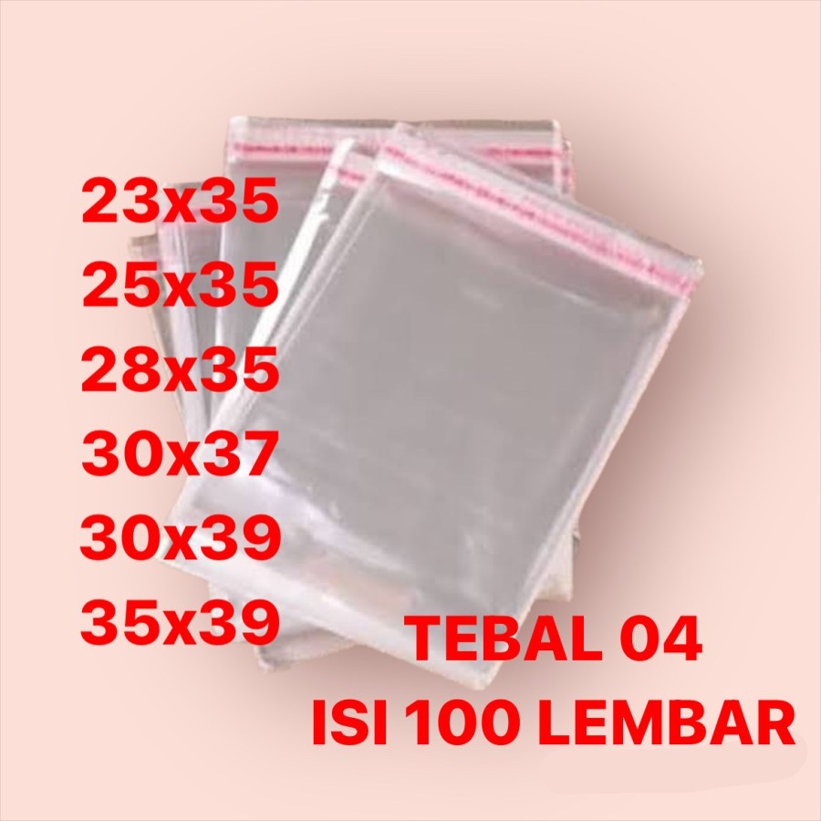 PLASTIK OPP 04 25x35