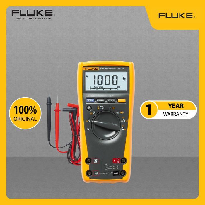 FLUKE 179 True-RMS Digital Multimeter with Backlight & Temperature