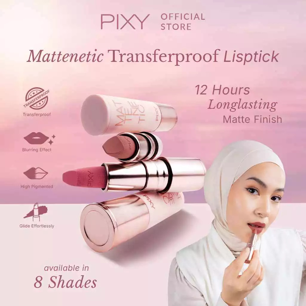 PIXY Mattenetic Transferproof Lipstick