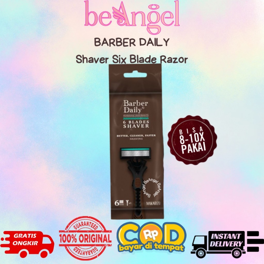 Barber Daily Shaver Six Blade Razor