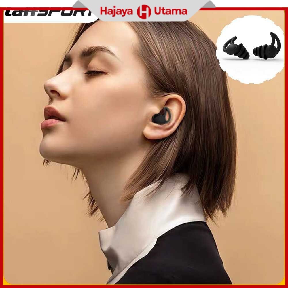 Penutup Telinga Earplug Noise Reduction 3 Layer - VO75