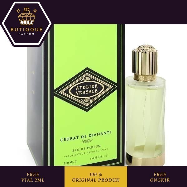 Versace Atelier Cedrat De Diamante 100ml EDP  Box Segel + Batchcode