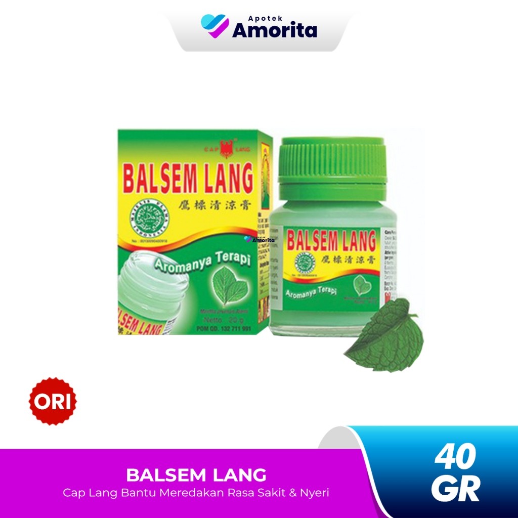 Cap Lang Balsem Lang 40gram
