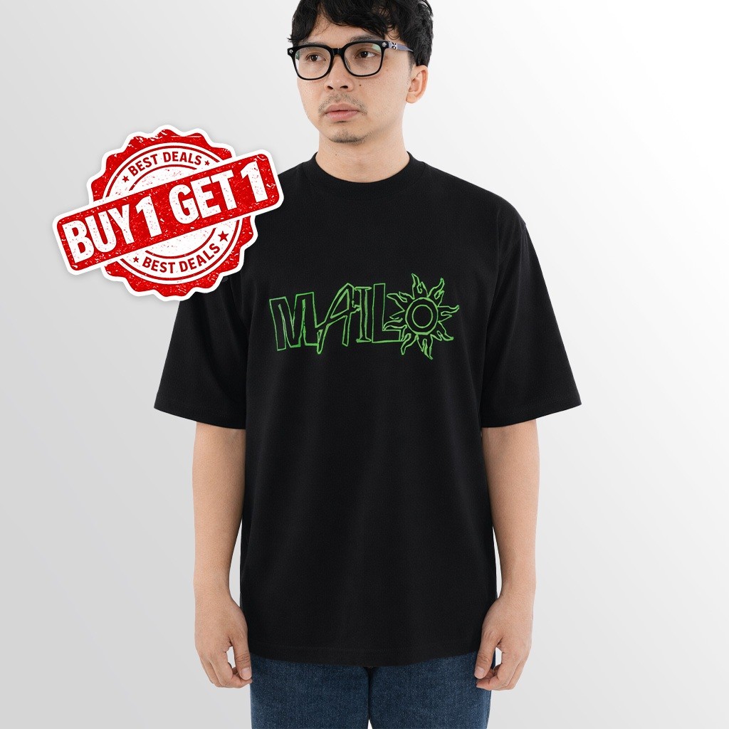 COD Mailo - Oversized Tshirt Baja Black