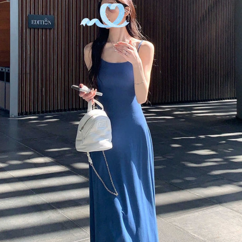 [COD]Gaun tali tipis Y.JIA