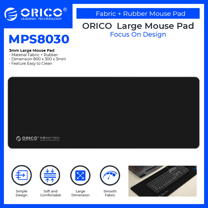 ORICO MPS8030 3mm Large Mouse Pad