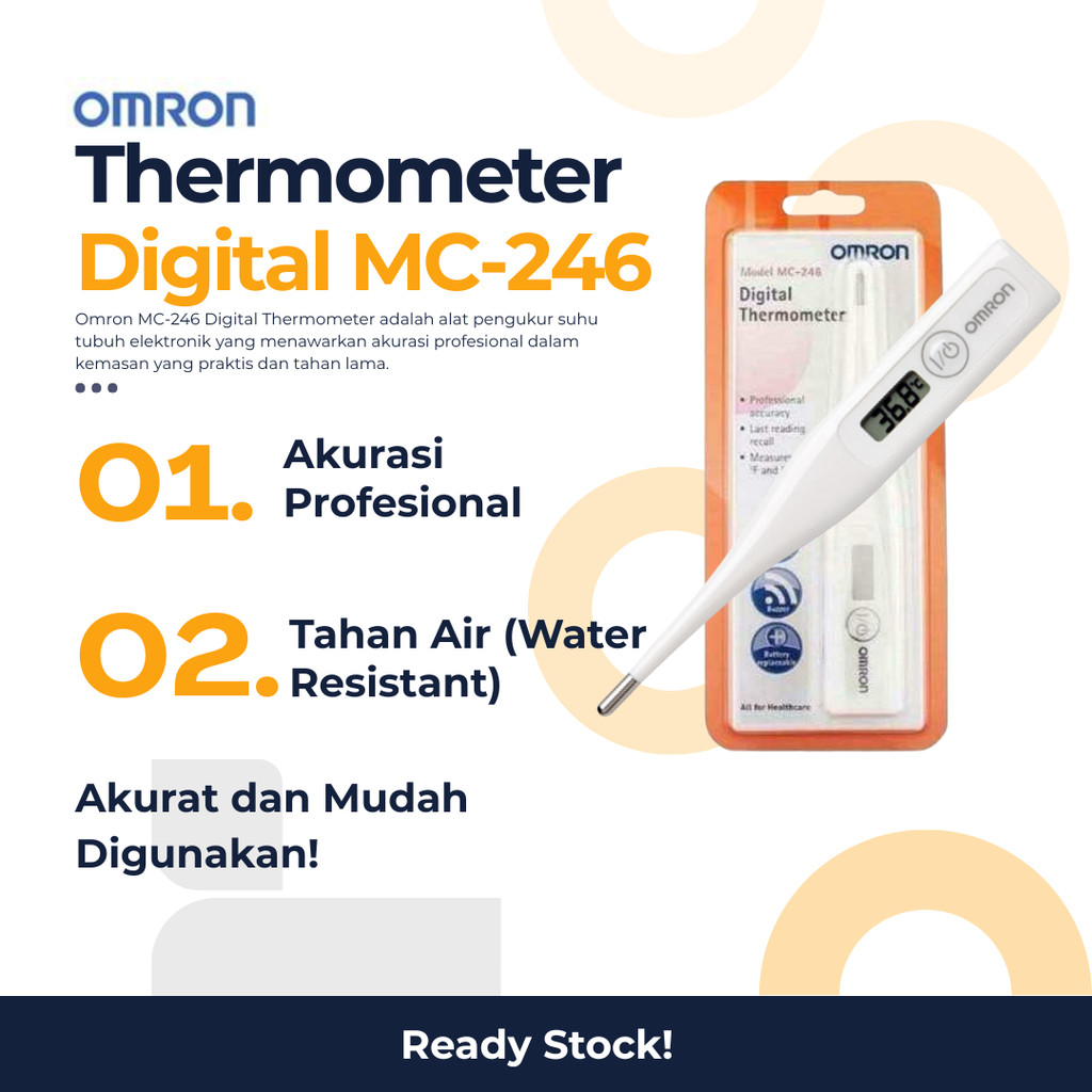 THERMOMETER DIG MC-246 OMRON