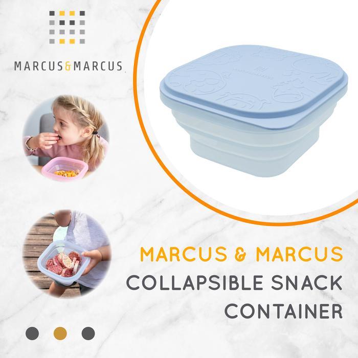 Marcus & Marcus Collapsible Snack Container (Blue Pastel)