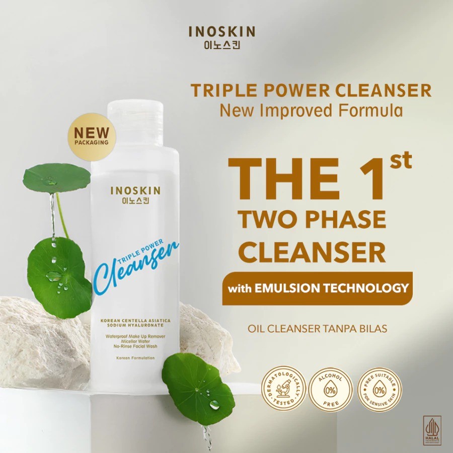 Inoskin Triple Power Cleanser (New Improved Formula )135mL