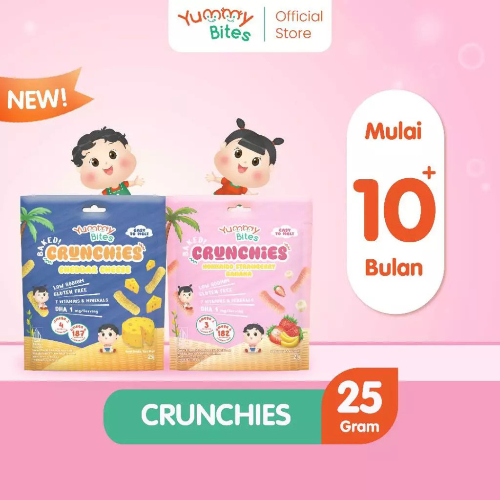 Yummy bites crunchies 25gr