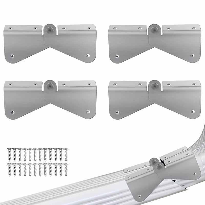 Gutter Extension Hinges ,for Rectangle & Square Downspouts, for Drain Pipe Extensions & Rain Gutter Systems Water Management