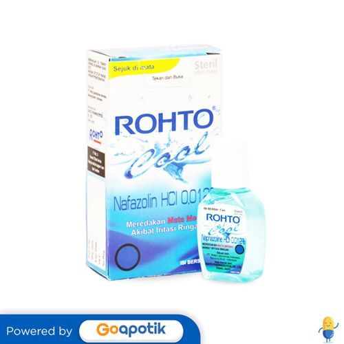 Rohto Cool Eye Drops Isi 7 Ml Botol