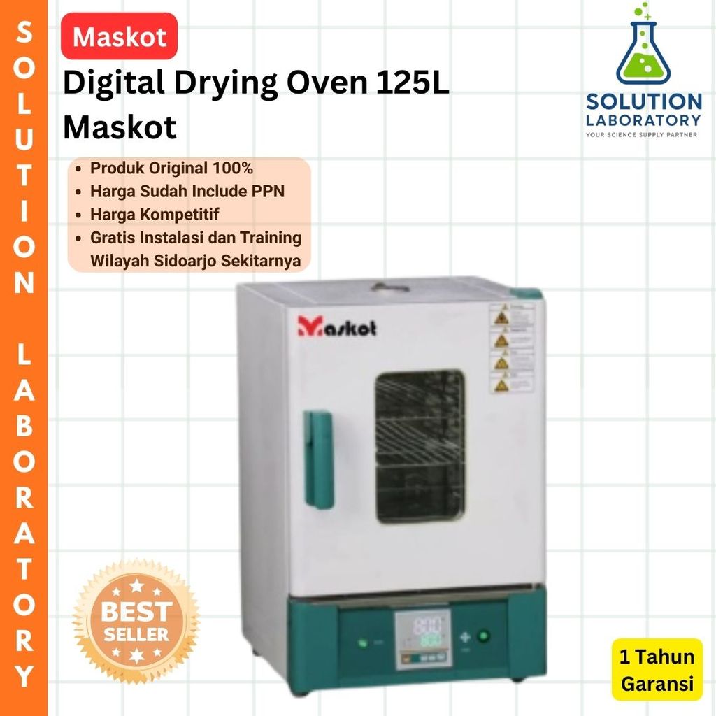 Digital Drying Oven 125L Maskot